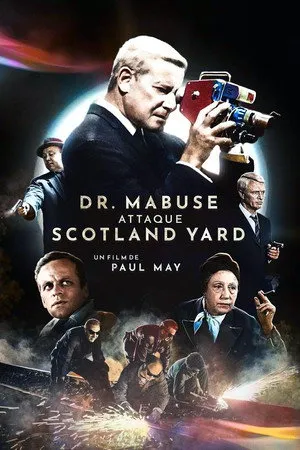 Affiche du film Le Dr. Mabuse attaque Scotland Yard