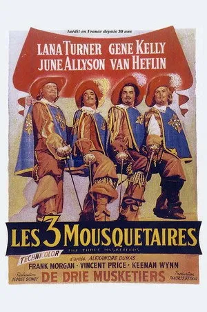 Affiche du film Les Trois Mousquetaires