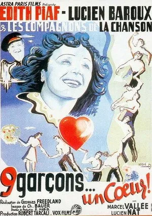 Affiche du film 9 garçons… un cœur !