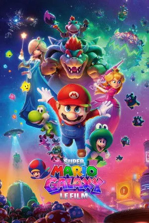 Affiche du film Super Mario Galaxy, le film