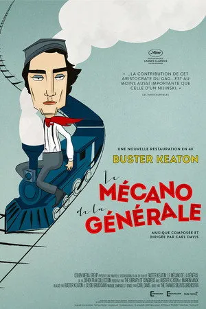 Affiche du film Le Mécano de la Générale
