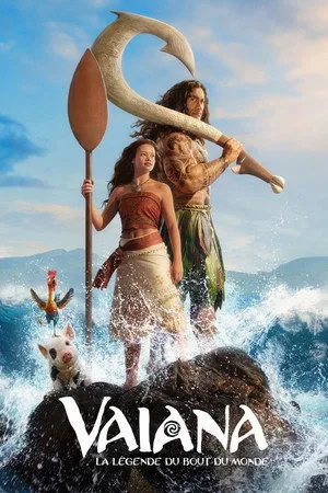 Affiche du film Vaiana, la légende du bout du monde