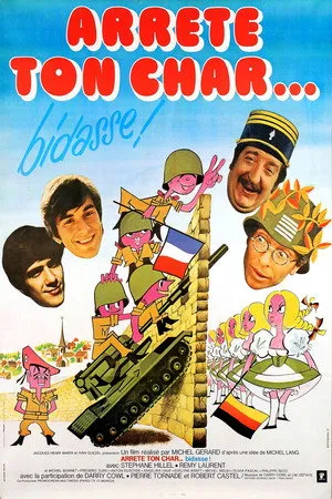 Affiche du film Arrête ton char... bidasse !