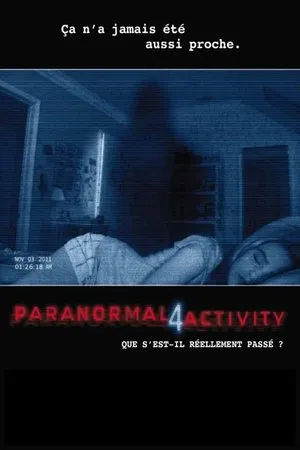 Affiche du film Paranormal Activity 4