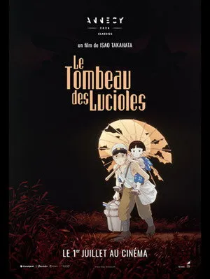 Affiche du film Le Tombeau des Lucioles
