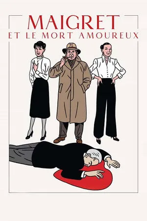 Affiche du film Maigret et le mort amoureux