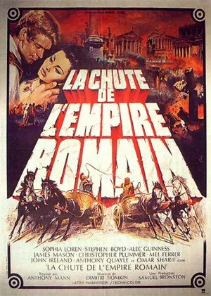 Affiche du film La Chute de l'Empire romain
