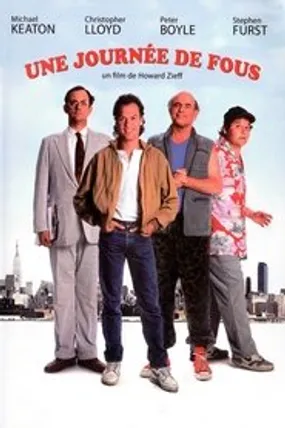 Affiche officielle du film Une journée de fous (1989) en TrueFrench - HDLight - Regarder en streaming sur GauloisFlix