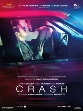 Affiche officielle du film Crash (1996) en TrueFrench - HDLight - Regarder en streaming sur GauloisFlix