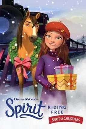 Affiche officielle du film Spirit: Au galop en toute liberté : L'aventure de Noël (2019) en French - HDLight - Regarder en streaming sur GauloisFlix