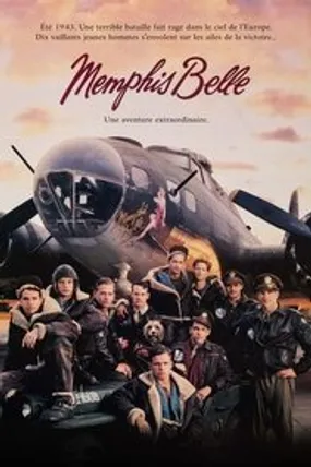 Affiche officielle du film Memphis Belle (1990) en TrueFrench - HDLight - Regarder en streaming sur GauloisFlix