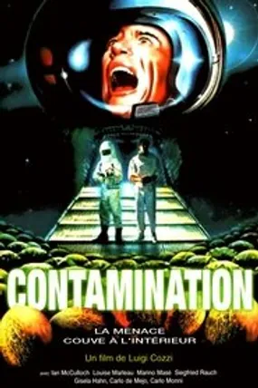 Affiche officielle du film Contamination (1980) en VOSTFR - HDLight - Regarder en streaming sur GauloisFlix