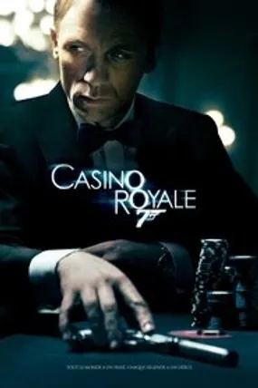 Affiche officielle du film Casino Royale (2006) en TrueFrench - HDLight - Regarder en streaming sur GauloisFlix