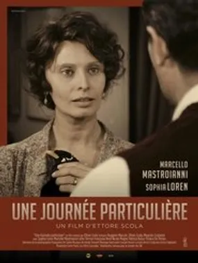 Affiche officielle du film Une journée particulière (1977) en French - Regarder en streaming sur GauloisFlix