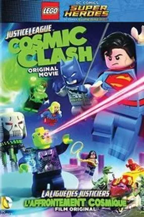 Affiche officielle du film LEGO DC Comics Super Héros - la ligue des justiciers  L'affrontement cosmique (2016) en French - Regarder en streaming sur GauloisFlix