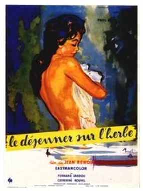 Affiche officielle du film Le Déjeuner sur l'herbe (1959) en French - Regarder en streaming sur GauloisFlix