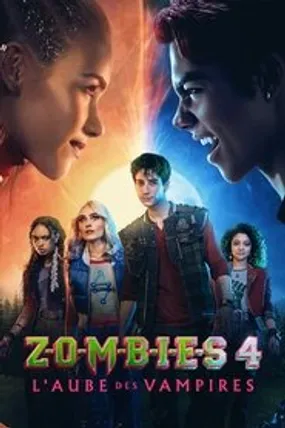 Affiche officielle du film Zombies 4 : L'aube des vampires (2025) en TrueFrench - HDLight - Regarder en streaming sur GauloisFlix