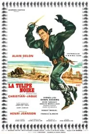 Affiche officielle du film La Tulipe noire (1964) en TrueFrench - HDLight - Regarder en streaming sur GauloisFlix