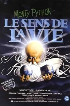 Affiche officielle du film Monty Python - le sens de la vie (1983) en TrueFrench - HDLight - Regarder en streaming sur GauloisFlix