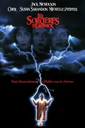 Affiche officielle du film Les Sorcières d'Eastwick (1987) en TrueFrench - HDLight - Regarder en streaming sur GauloisFlix