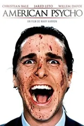 Affiche officielle du film American Psycho (2000) en TrueFrench - HDLight - Regarder en streaming sur GauloisFlix
