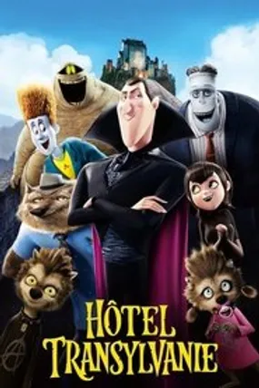 Affiche officielle du film Hôtel Transylvanie (2012) en TrueFrench - HDLight - Regarder en streaming sur GauloisFlix
