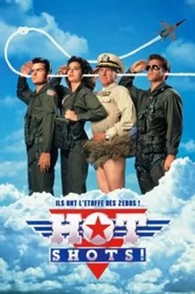 Affiche officielle du film Hot Shots ! (1991) en TrueFrench - HDLight - Regarder en streaming sur GauloisFlix