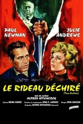 Affiche officielle du film Le Rideau déchiré (1966) en French - Regarder en streaming sur GauloisFlix