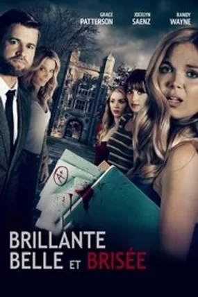 Affiche officielle du film Brillante, belle et brisée (2021) en French - DVDSCR - Regarder en streaming sur GauloisFlix