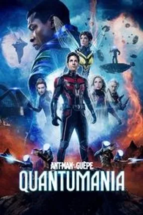 Affiche officielle du film Ant-Man et la Guêpe : Quantumania (2023) en TrueFrench - HDLight - Regarder en streaming sur GauloisFlix