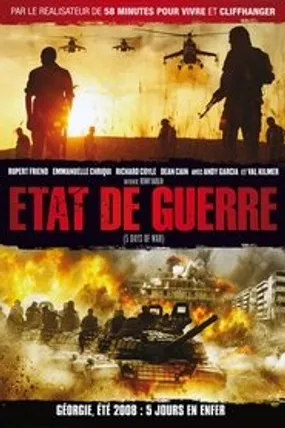 Affiche officielle du film État de guerre (2011) en TrueFrench - HDLight - Regarder en streaming sur GauloisFlix