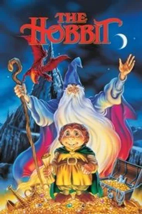 Affiche officielle du film Bilbo le hobbit (1977) en VOSTFR - HDLight - Regarder en streaming sur GauloisFlix