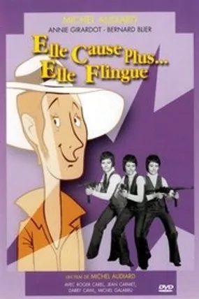 Affiche officielle du film Elle cause plus... Elle flingue (1972) en French - HDLight - Regarder en streaming sur GauloisFlix