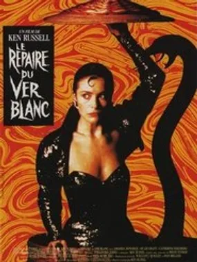 Affiche officielle du film Le Repaire du ver blanc (1988) en TrueFrench - HDLight - Regarder en streaming sur GauloisFlix