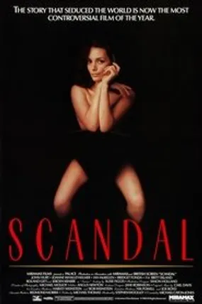 Affiche officielle du film Scandal (1989) en TrueFrench - HDLight - Regarder en streaming sur GauloisFlix