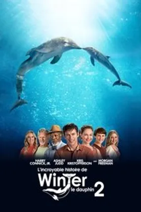Affiche officielle du film L'Incroyable Histoire de Winter le dauphin 2 (2014) en TrueFrench - HDLight - Regarder en streaming sur GauloisFlix