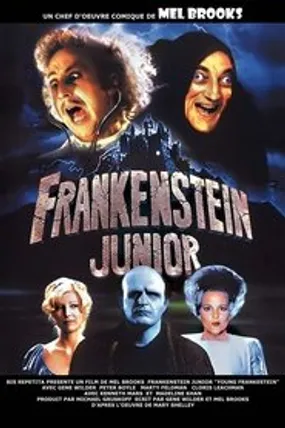 Affiche officielle du film Frankenstein Junior (1974) en French - Regarder en streaming sur GauloisFlix