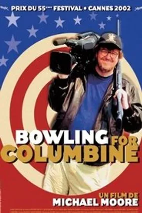 Affiche officielle du film Bowling for Columbine (2002) en French - Regarder en streaming sur GauloisFlix