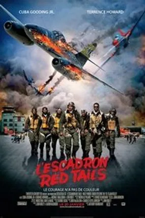 Affiche officielle du film L'Escadron Red Tails (2012) en TrueFrench - HDLight - Regarder en streaming sur GauloisFlix