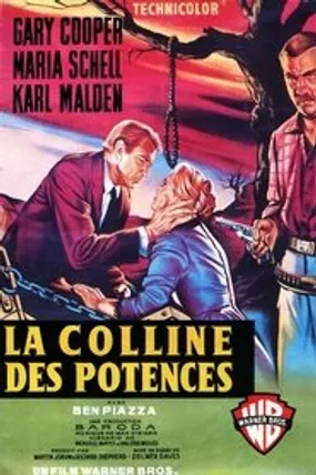 Affiche officielle du film La Colline des potences (1959) en TrueFrench - HDLight - Regarder en streaming sur GauloisFlix