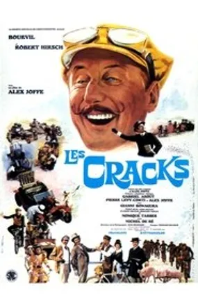 Affiche officielle du film Les Cracks (1968) en TrueFrench - HDLight - Regarder en streaming sur GauloisFlix