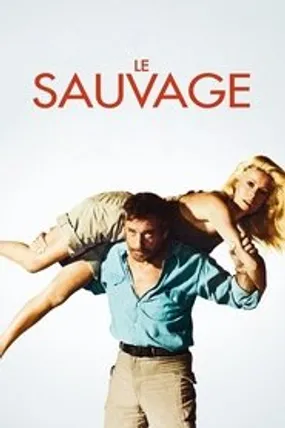 Affiche officielle du film Le Sauvage (1975) en TrueFrench - HDLight - Regarder en streaming sur GauloisFlix