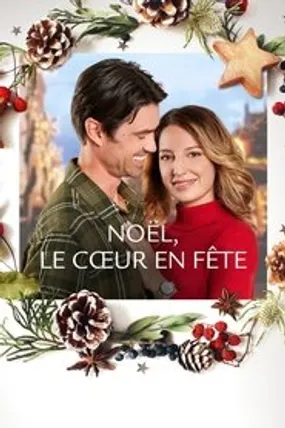 Affiche officielle du film Noël, le cœur en fête (2020) en French - DVDRIP - Regarder en streaming sur GauloisFlix