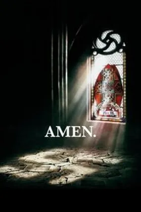 Affiche officielle du film Amen. (2002) en French - Regarder en streaming sur GauloisFlix