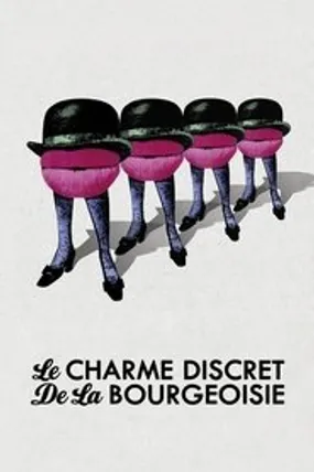 Affiche officielle du film Le Charme discret de la bourgeoisie (1972) en TrueFrench - HDLight - Regarder en streaming sur GauloisFlix