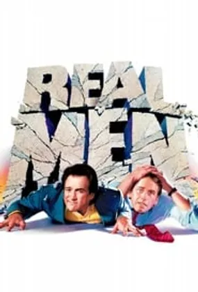Affiche officielle du film Real Men (1987) en TrueFrench - HDLight - Regarder en streaming sur GauloisFlix