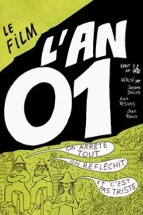Affiche officielle du film L'An 01 (1973) en French - Regarder en streaming sur GauloisFlix