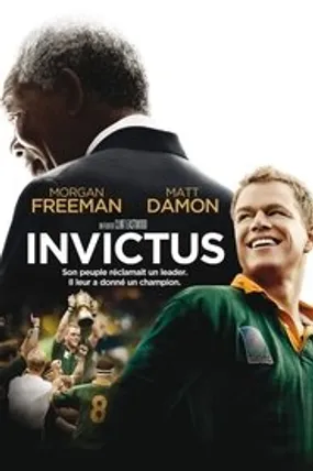 Affiche officielle du film Invictus (2009) en TrueFrench - HDLight - Regarder en streaming sur GauloisFlix