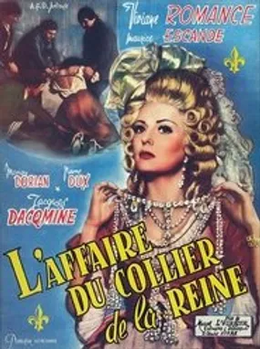 Affiche officielle du film L'Affaire du collier de la reine (1946) en TrueFrench - DVDRIP - Regarder en streaming sur GauloisFlix