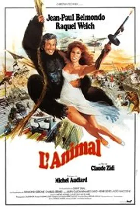 Affiche officielle du film L'Animal (1977) en TrueFrench - HDLight - Regarder en streaming sur GauloisFlix